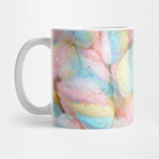 Pastel Marshmallows Painting Mug